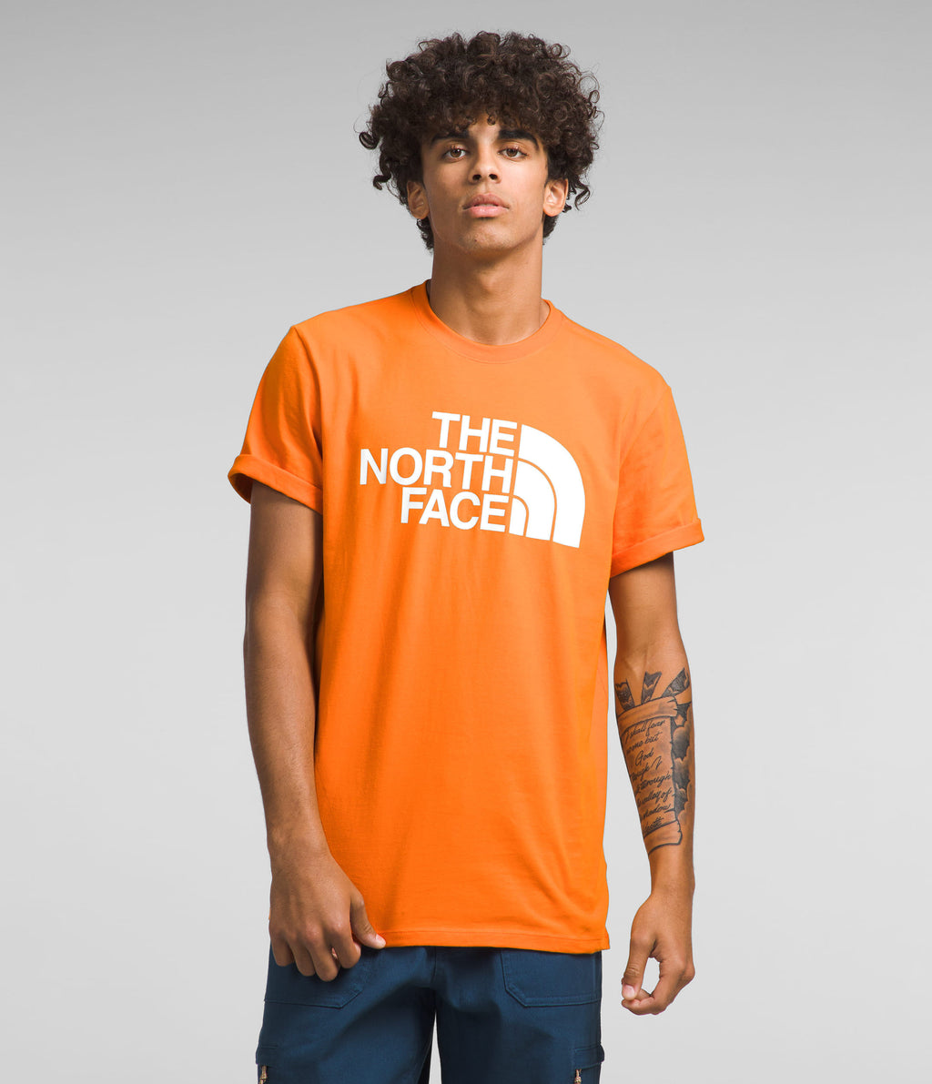 Camiseta Half Dome Manga Corta Naranja Hombre The North Face - imagen 1
