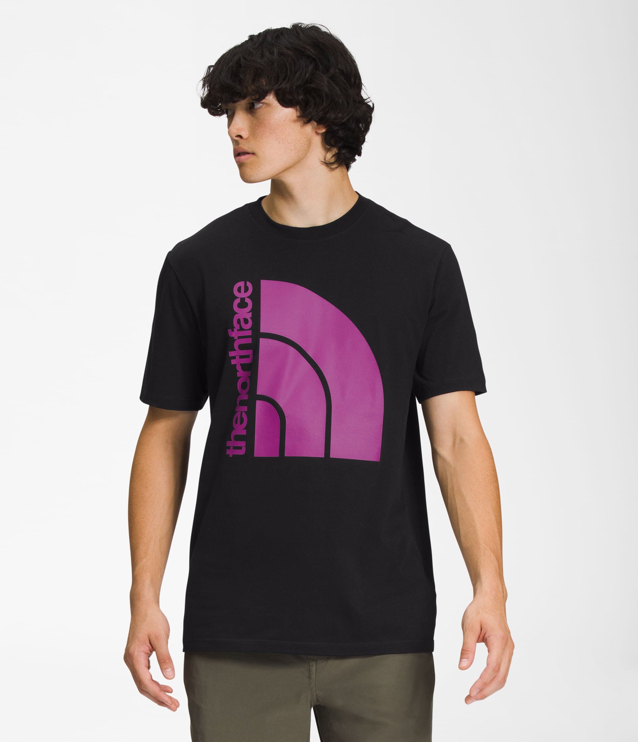 Camiseta S/S Jumbo Half Dome Tee Negra Hombre The North Face - imagen 1