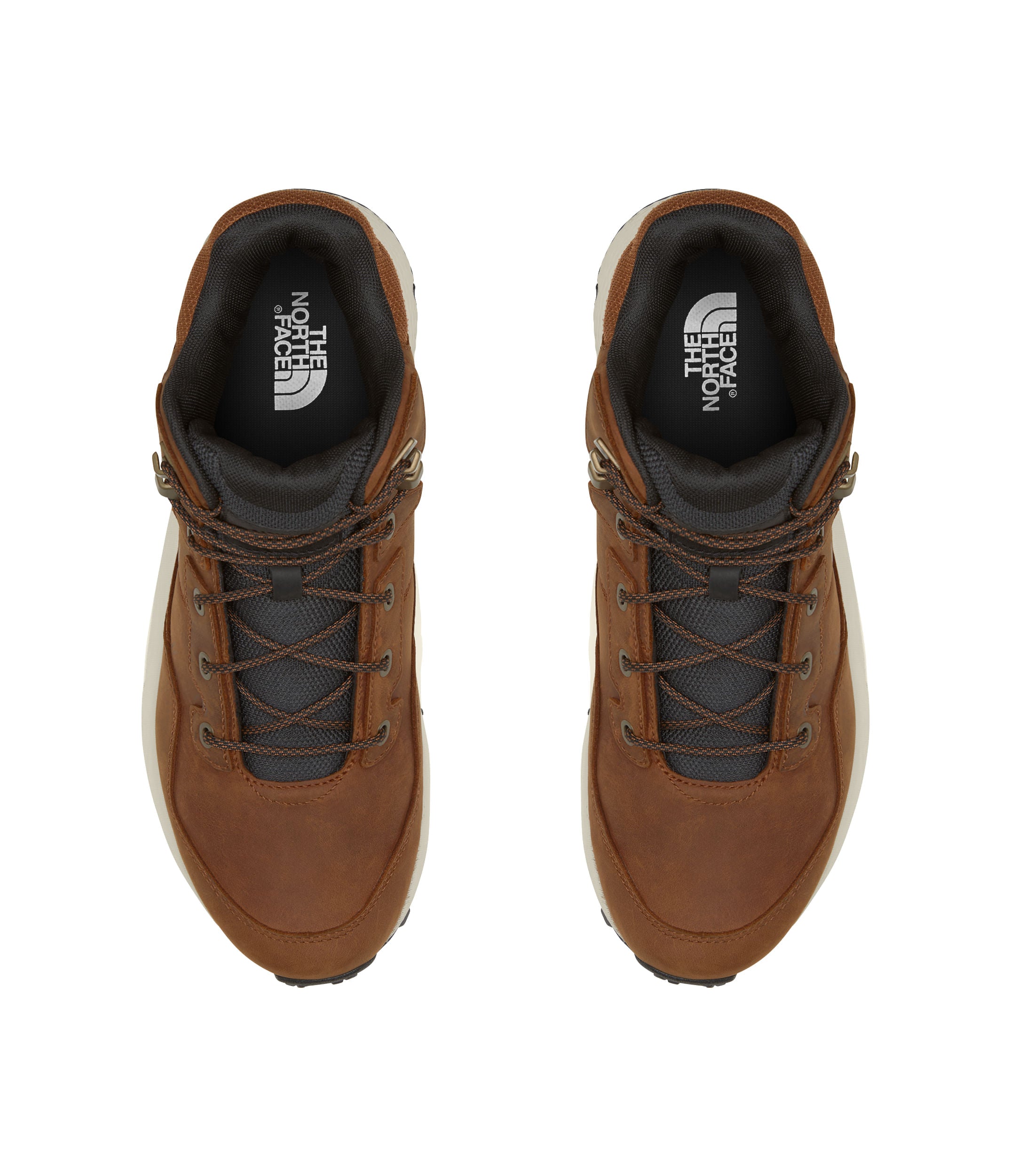 Tenis Vals Ii Mid Leather Wp Café Hombre The North Face - imagen 2