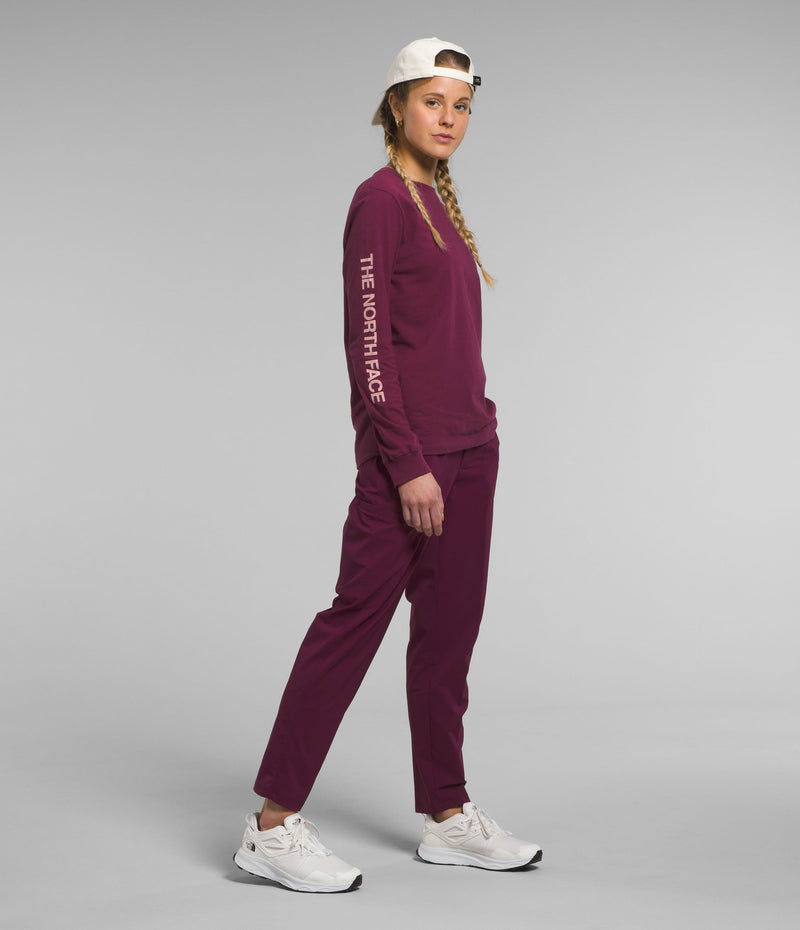 Camiseta L/S Sleeve Hit Graphic Tee Morada Mujer The North Face - imagen 2
