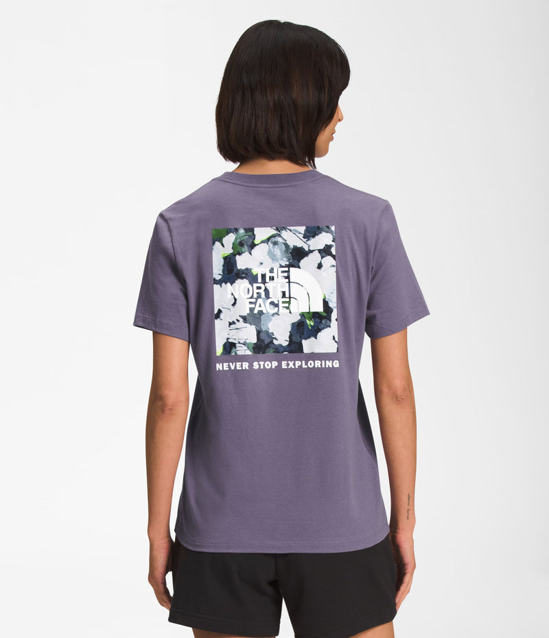 Camiseta Box Nse Tee Manga Corta Lila Mujer The North Face - imagen 2