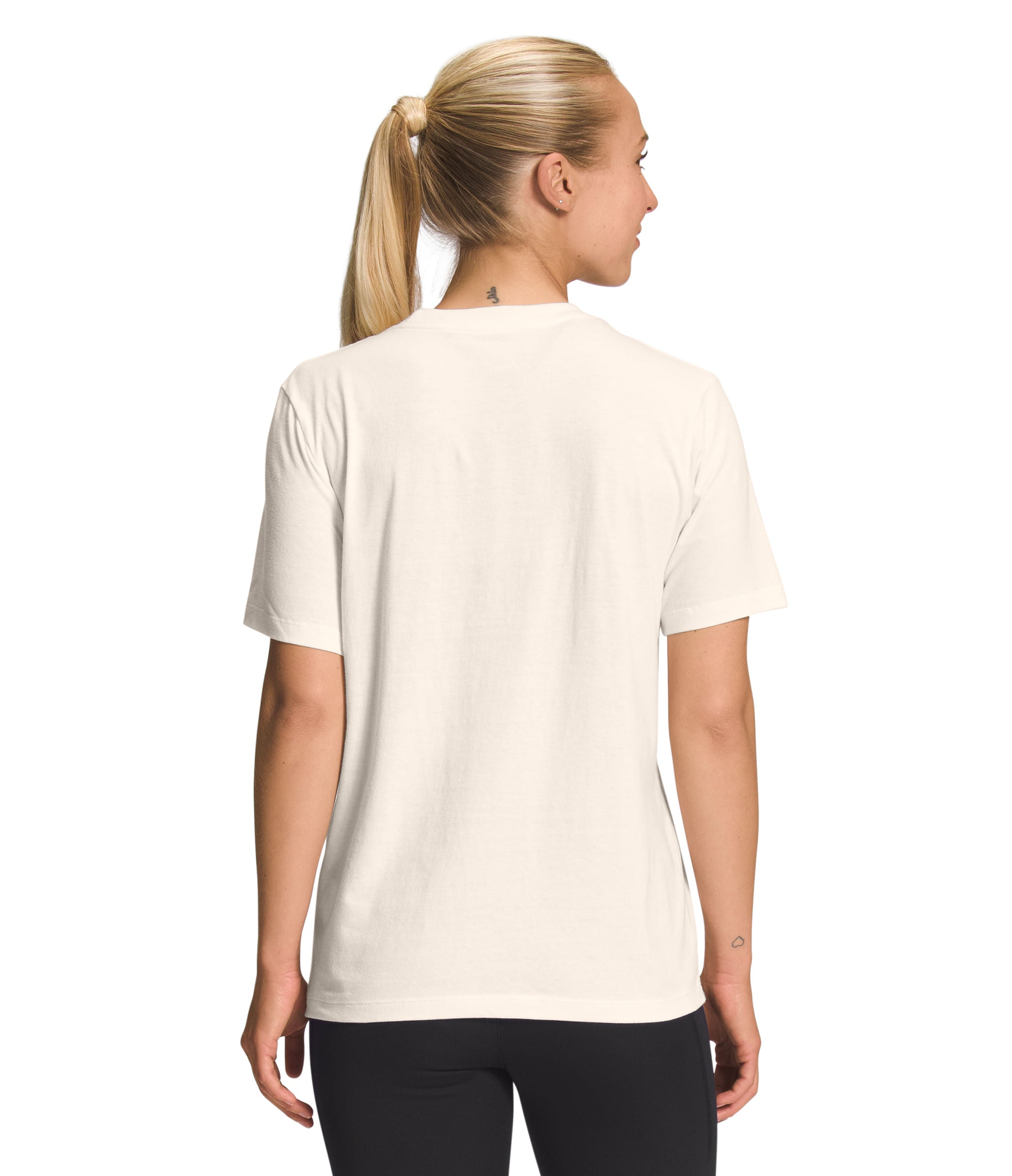 Camiseta S/S Half Dome Tee Beige Mujer The North Face - imagen 2