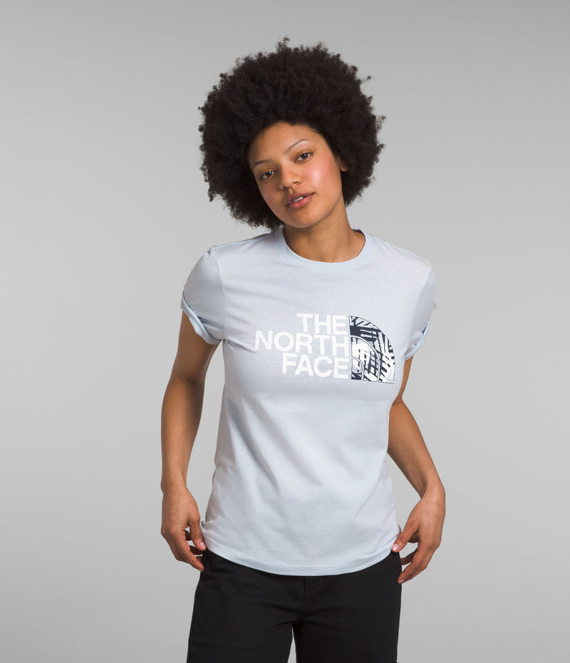 Camiseta S/S Half Dome Tee Azul Mujer The North Face - imagen 1