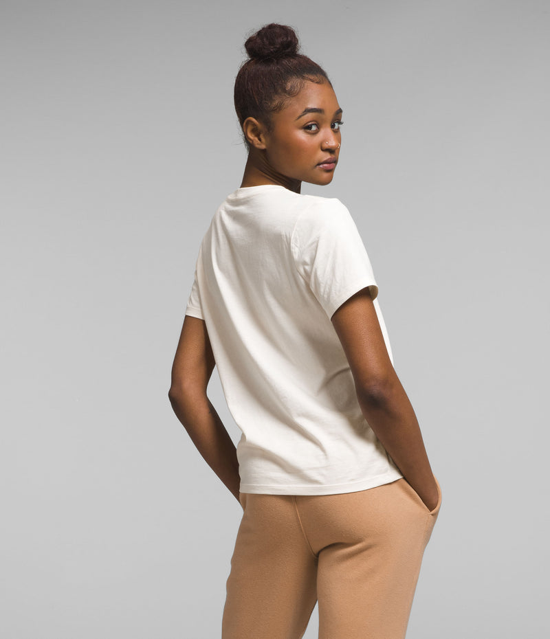 Camiseta S/S Half Dome Tee Beige Mujer The North Face - imagen 2