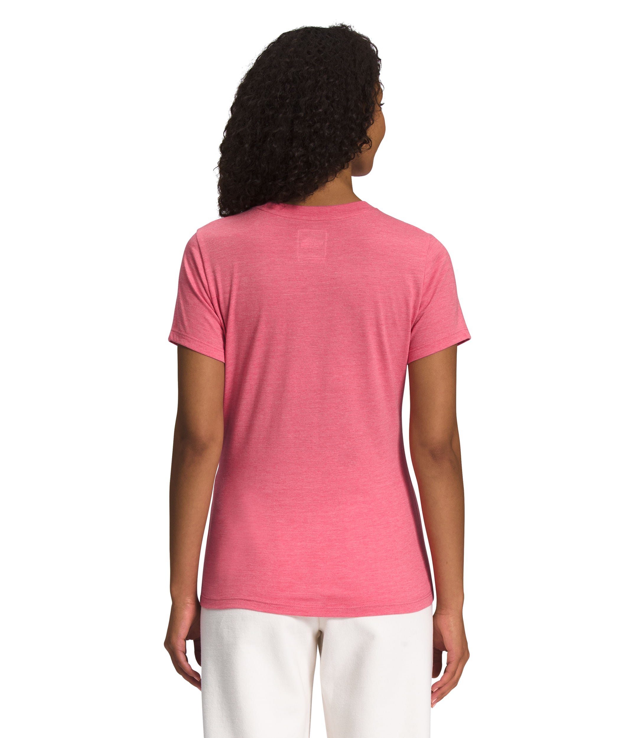 Camiseta S/S Triblend Bear Tee Rosada Mujer The North Face - imagen 2