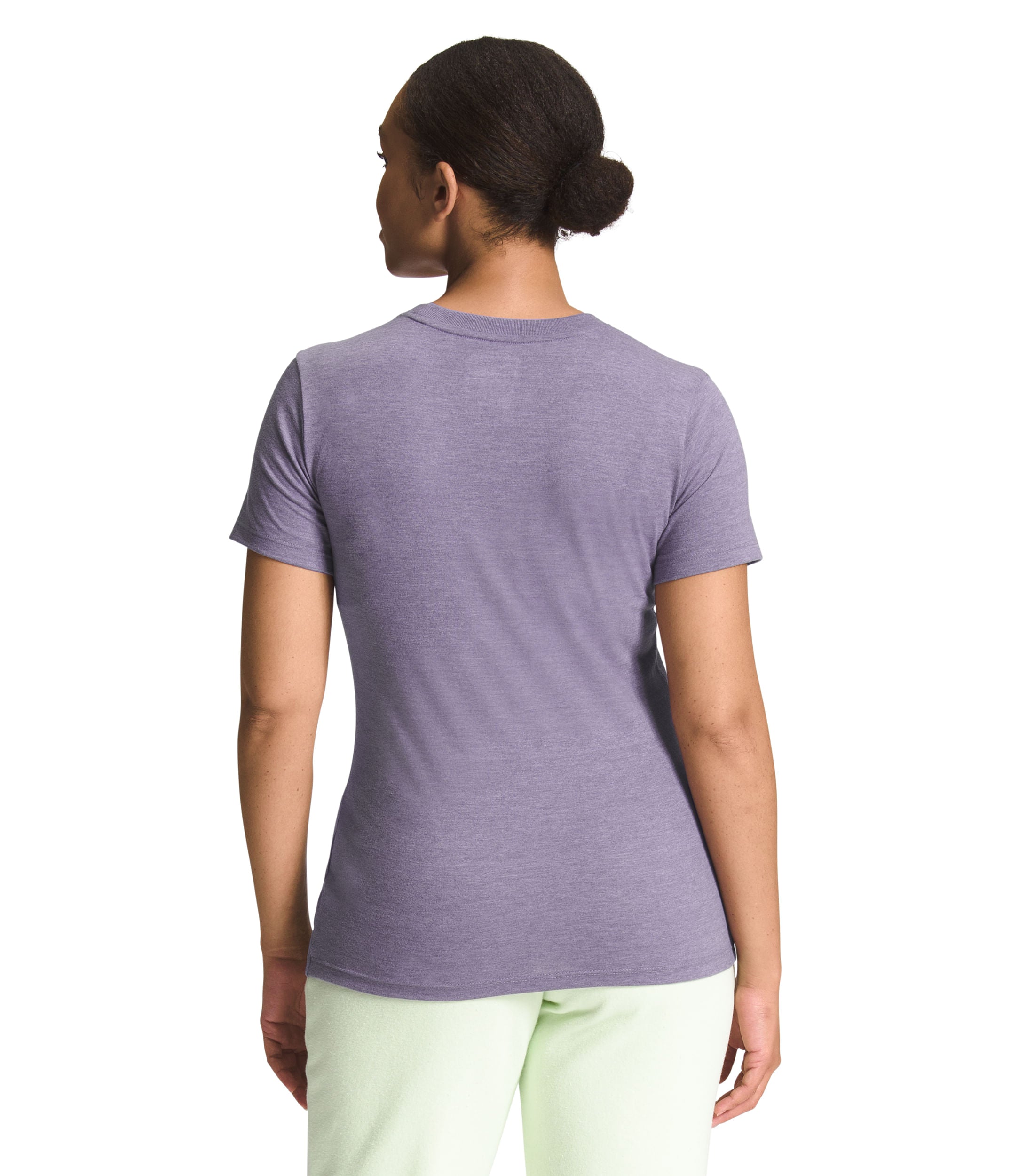 Camiseta S/S Triblend Bear Tee Morada Mujer The North Face - imagen 2