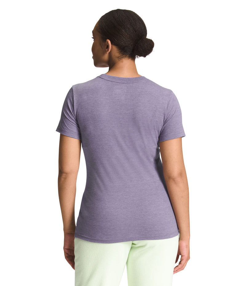 Camiseta S/S Triblend Bear Tee Morada Mujer The North Face - imagen 2