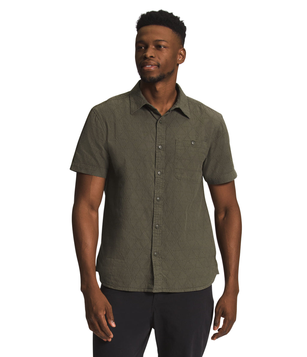 Camisa Loghill Jacquard Shirt Verde Hombre The North Face - imagen 1