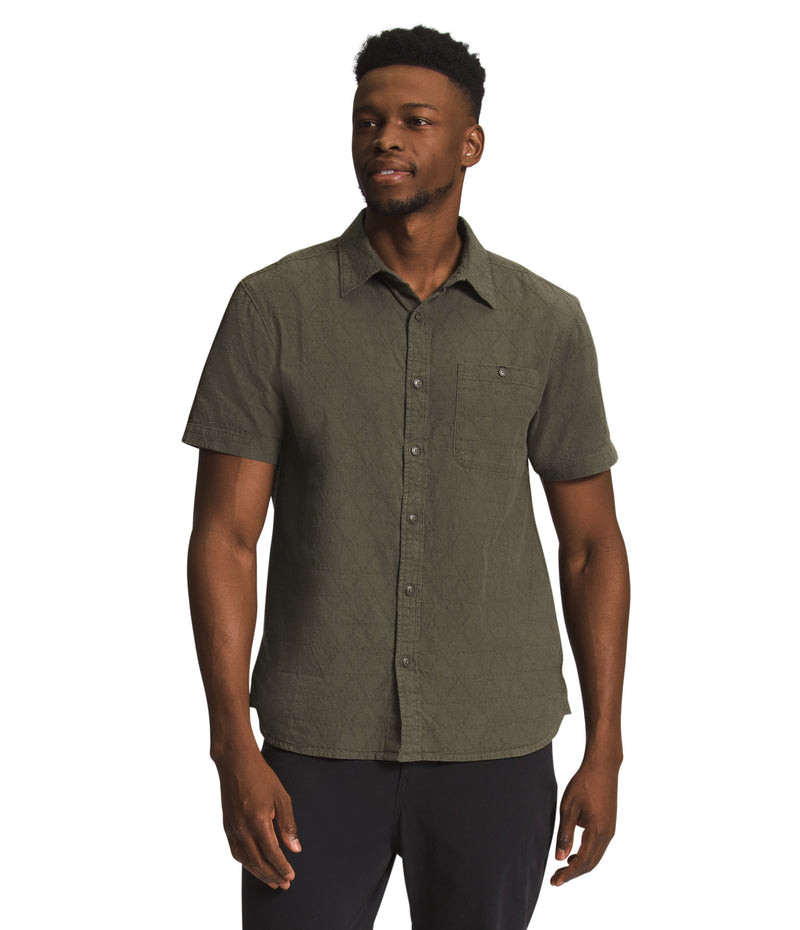 Camisa Loghill Jacquard Shirt Verde Hombre The North Face - imagen 1