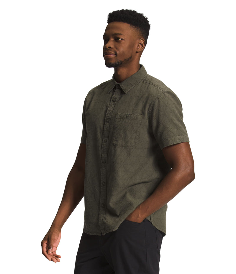 Camisa Loghill Jacquard Shirt Verde Hombre The North Face - imagen 3