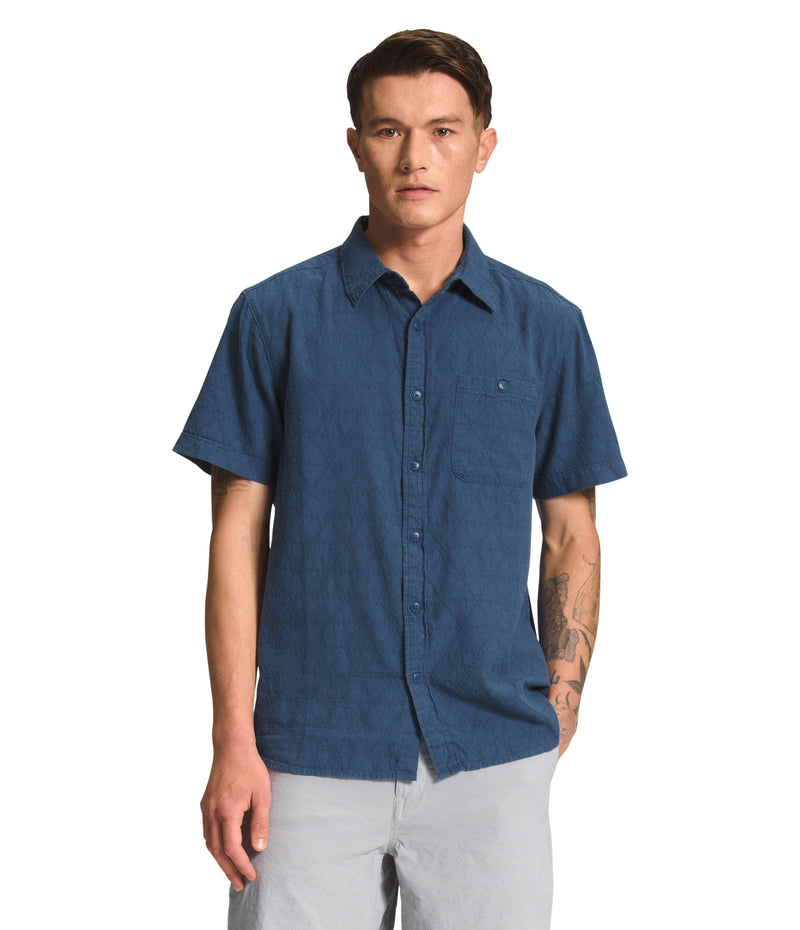 Camisa Loghill Jacquard Shirt Azul Hombre The North Face - imagen 1