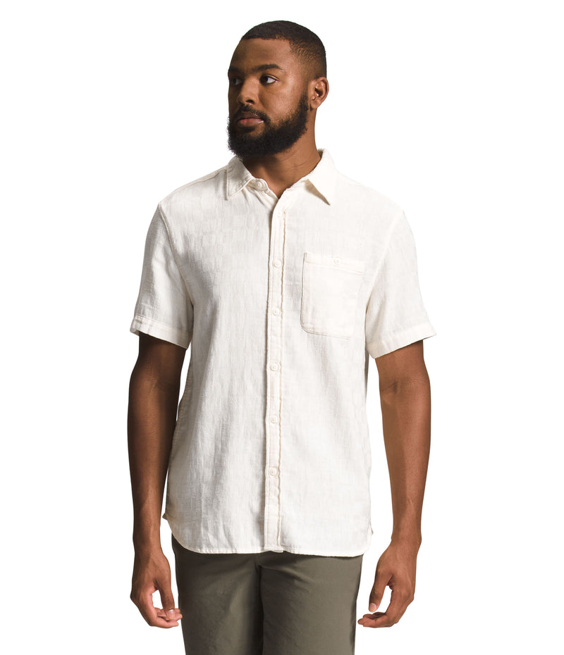 Camisa Loghill Jacquard Shirt Beige Hombre The North Face - imagen 1