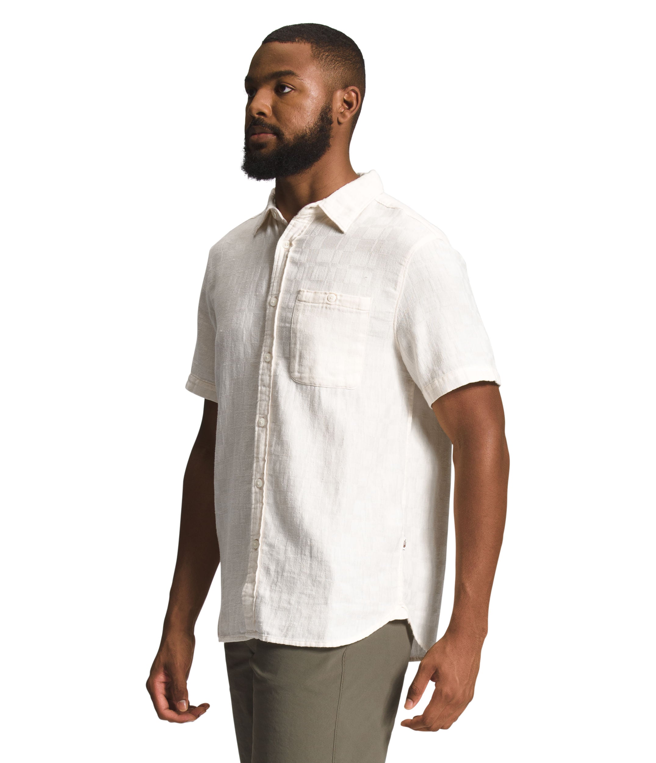 Camisa Loghill Jacquard Shirt Beige Hombre The North Face - imagen 3