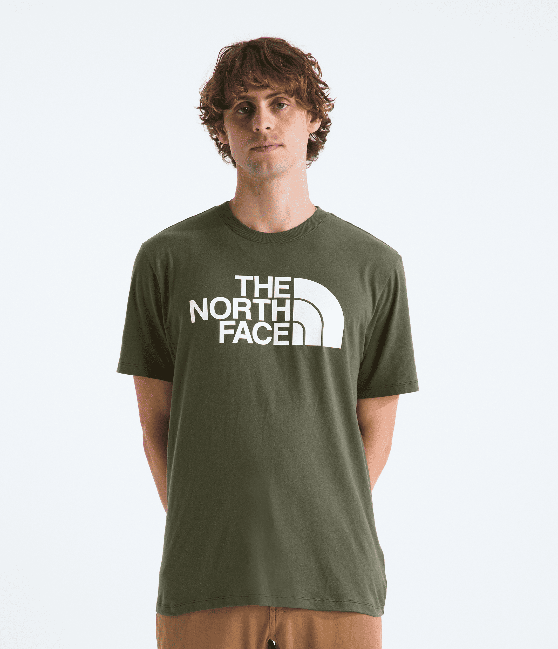Camiseta S/S Half Dome Tee Verde Hombre The North Face - imagen 1