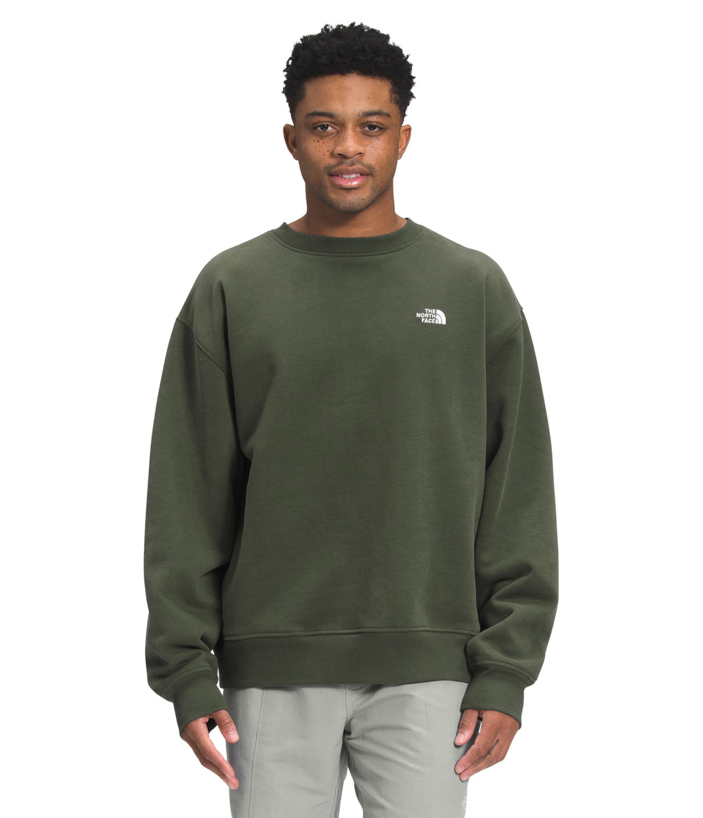 Buzo Logo Pullover Crew Verde Hombre The North Face - imagen 1