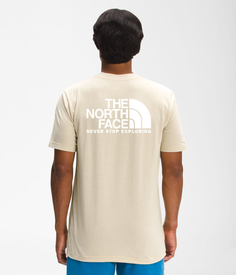 Camiseta S/S Throwback Tee Beige Hombre The North Face - imagen 2