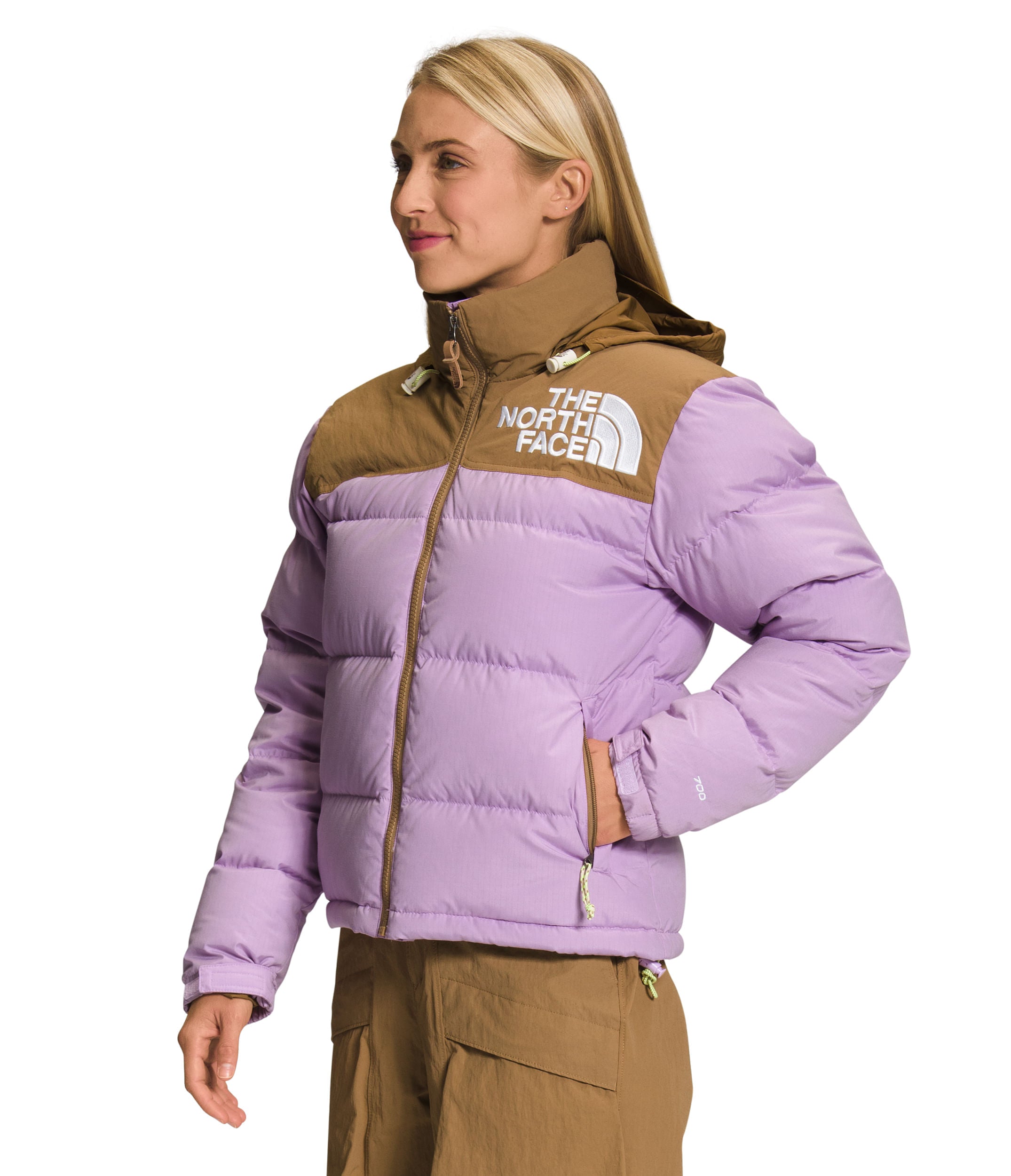 Chaqueta 92 Low-Fi Hi-Tek Nuptse Jacket Lila Mujer The North Face - imagen 3