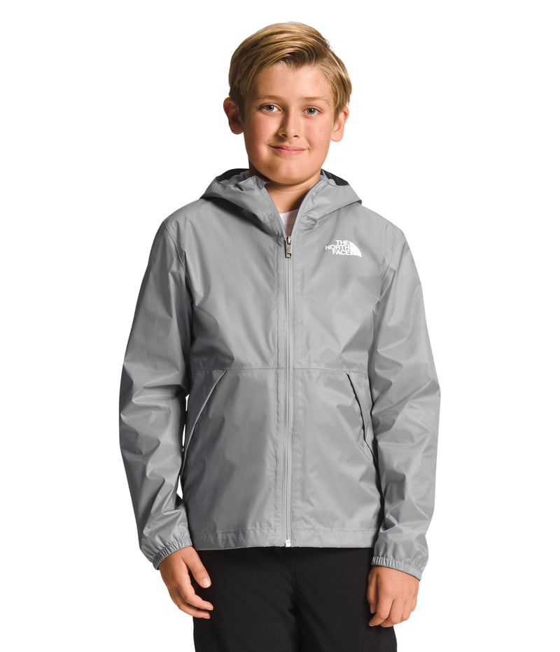 Chaqueta Zipline Rain Impermeable Gris Niño The North Face - imagen 1