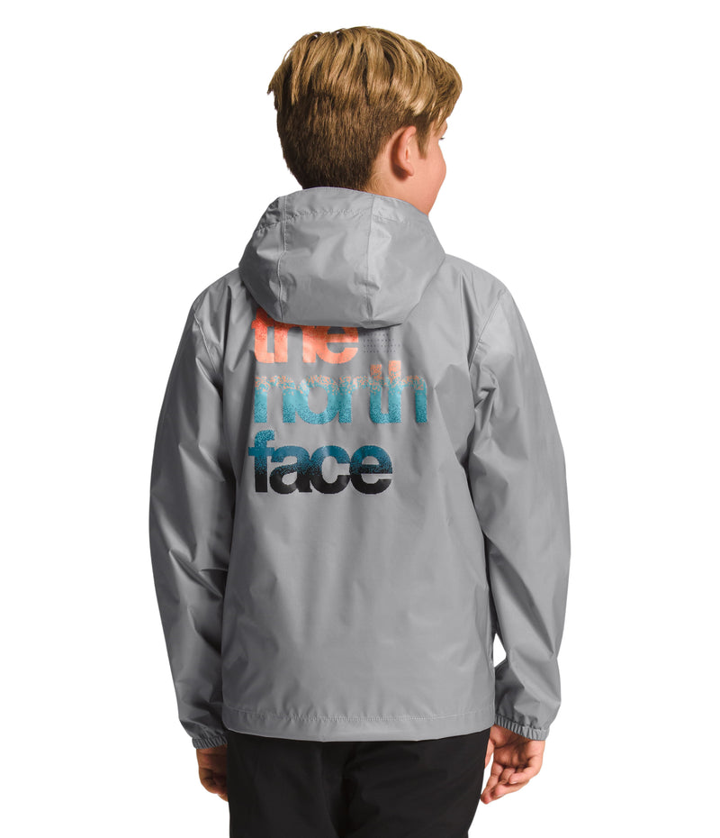 Chaqueta Zipline Rain Impermeable Gris Niño The North Face - imagen 2