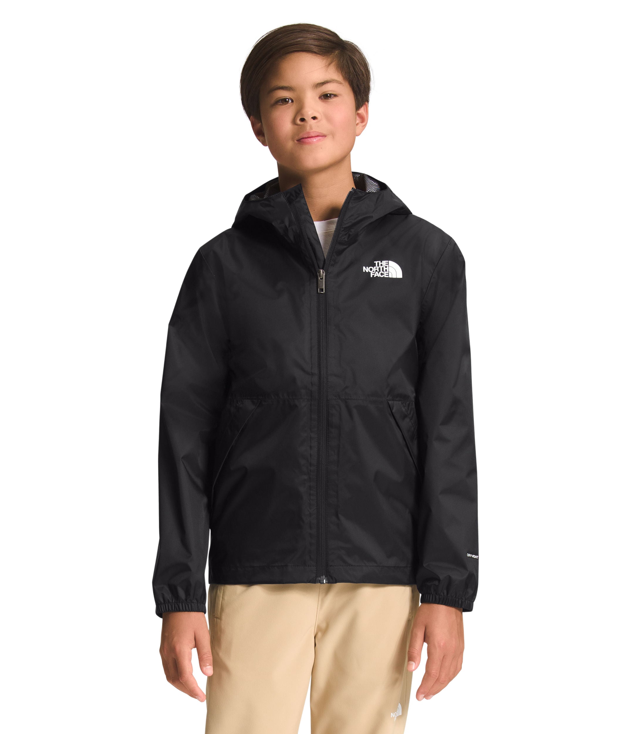 Compra Chaqueta Zipline Rain Impermeable Negro Niño The North Face