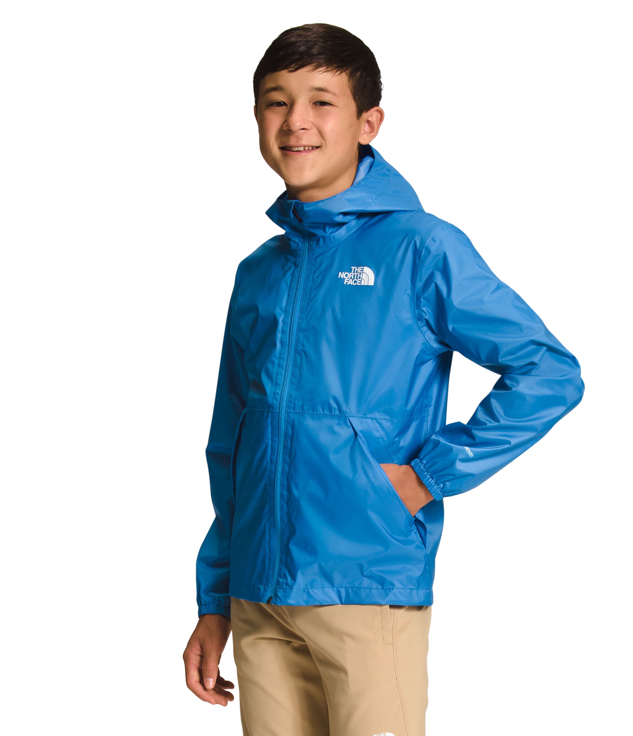Chaqueta Zipline Rain Impermeable Azul Niño The North Face - imagen 3