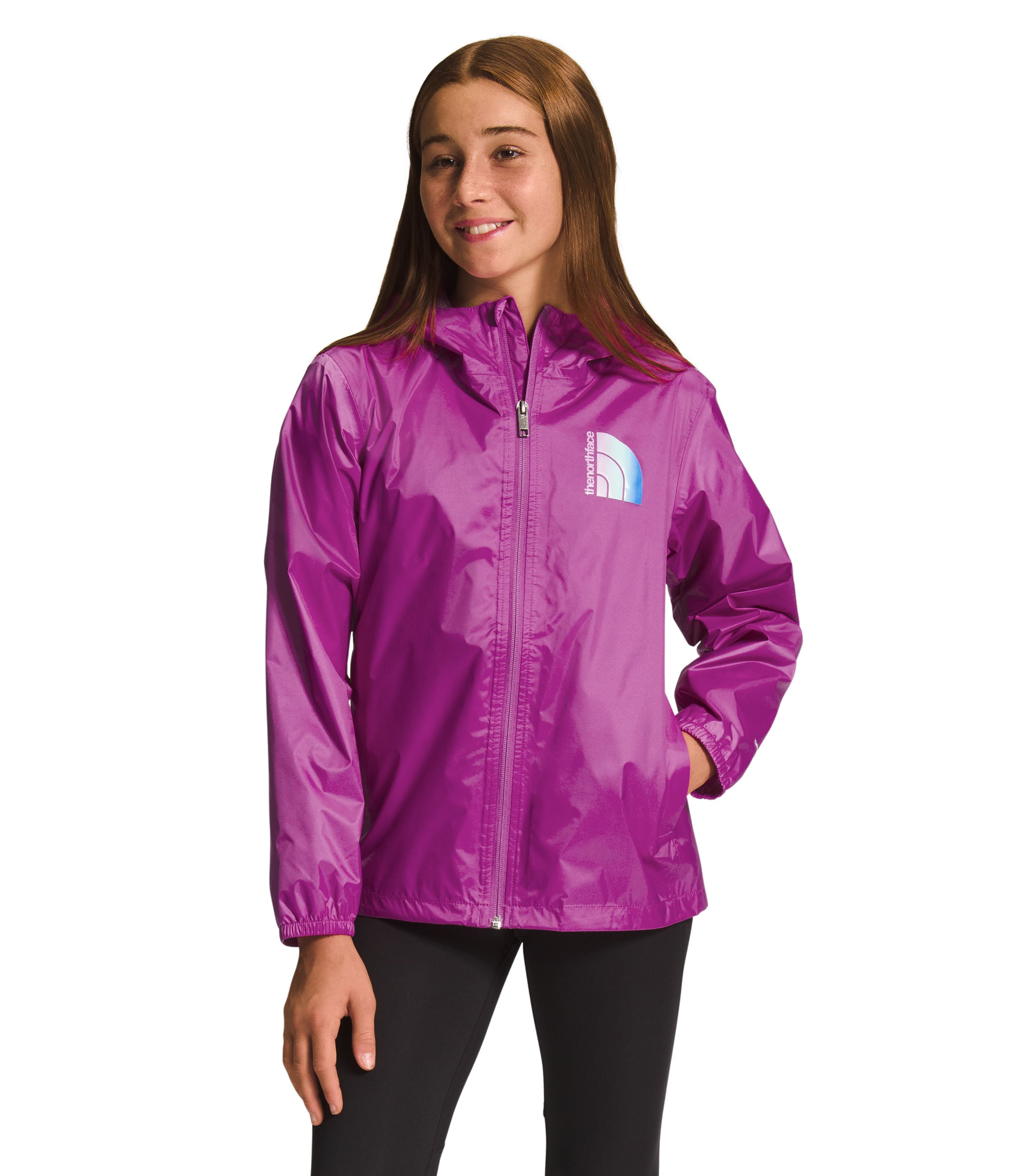 Chaqueta Zipline Impermeable Purpura Niña The North Face - imagen 1