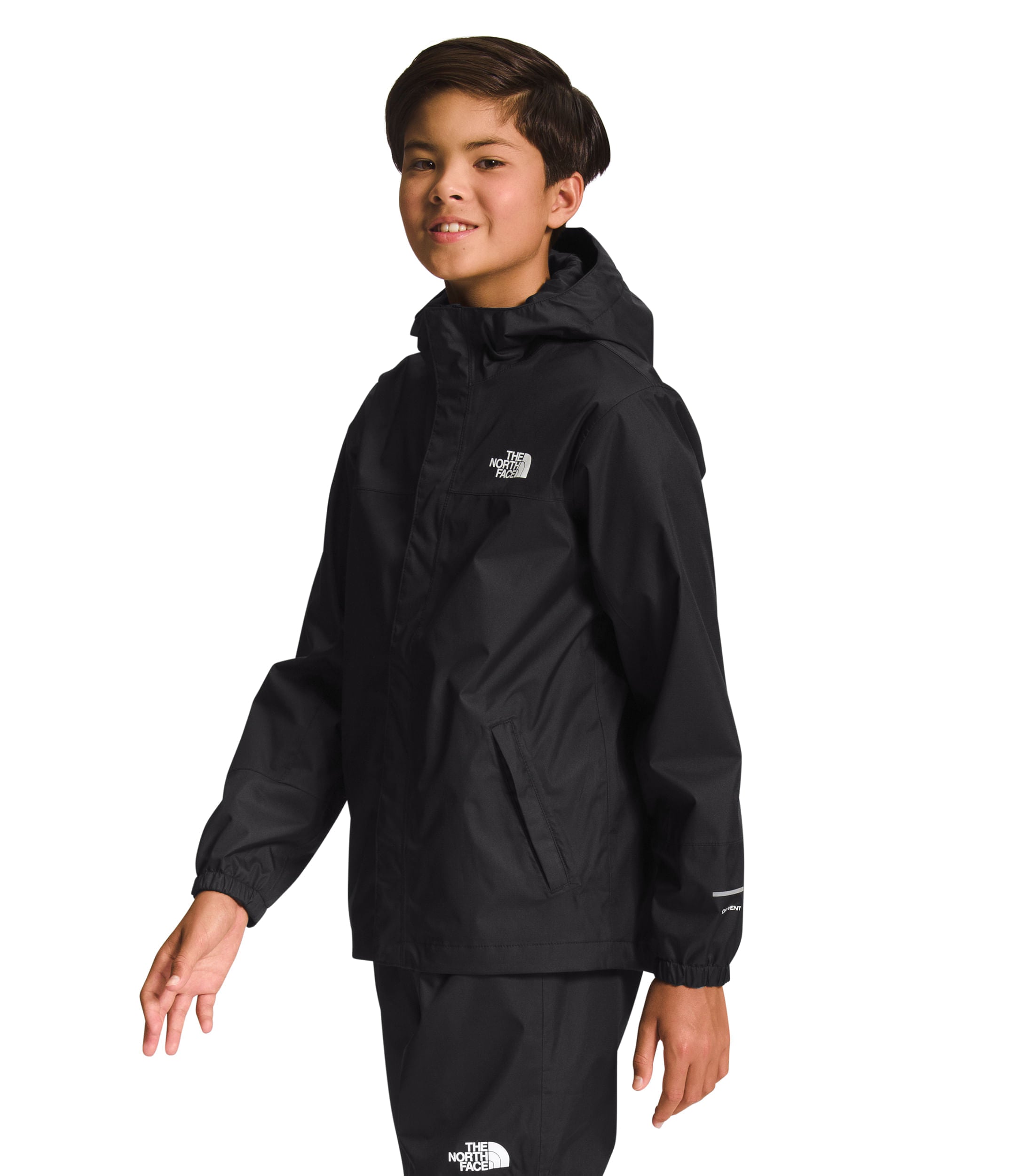 Chaqueta Antora Rain Impermeable Niño Negra The North Face - imagen 3