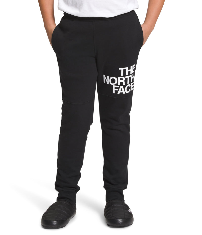 Pantalón Camp Fleece Jogger Negro Niño The North Face - imagen 1