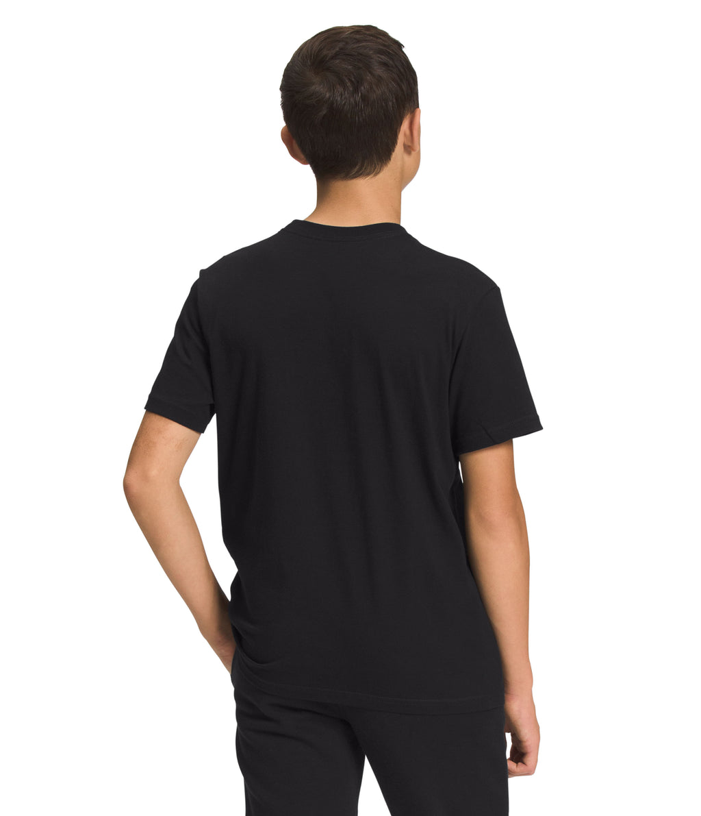 Camiseta Graphic Tee Manga Corta Negra Niño The North Face - imagen 2
