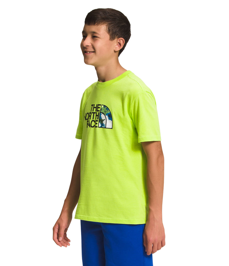 Camiseta Graphic Tee Manga Corta Verde Niño The North Face - imagen 3