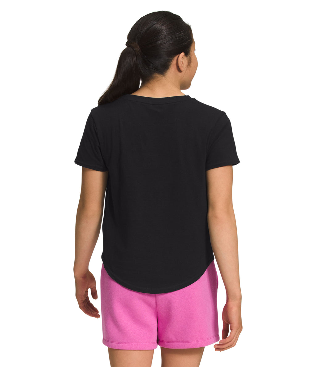 Camiseta S/S Graphic Tee Manga Corta Negra Niña The North Face - imagen 2