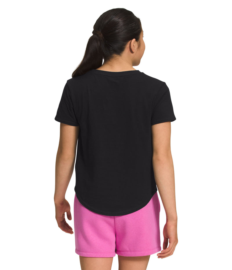 Camiseta S/S Graphic Tee Manga Corta Negra Niña The North Face - imagen 2