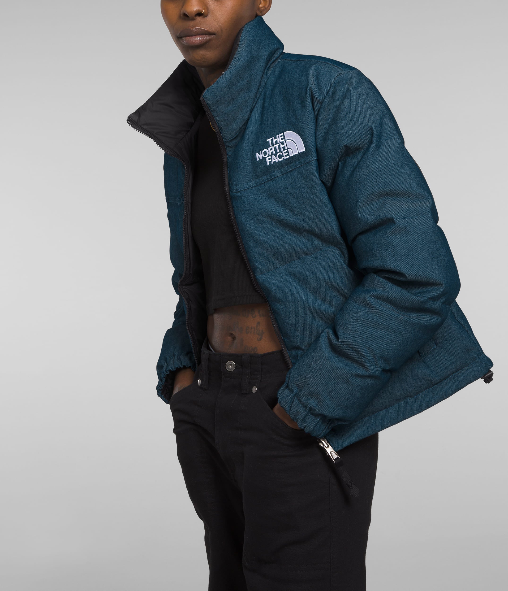 Chaqueta 92 Reversible Nuptse Jacket Azul Mujer The North Face - imagen 4