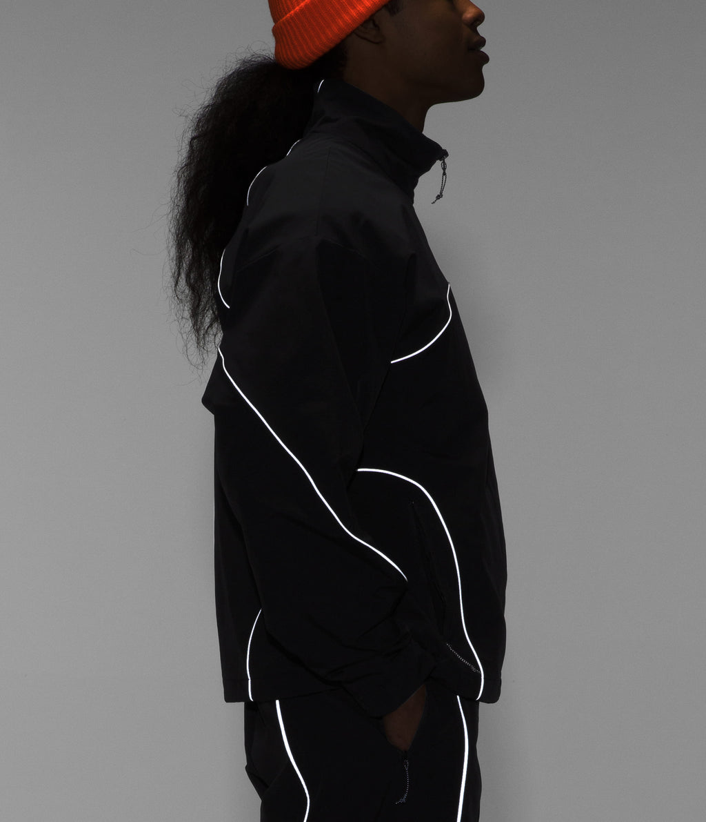 Chaqueta Tek Piping Wind Jacket Negra Hombre The North Face - imagen 2