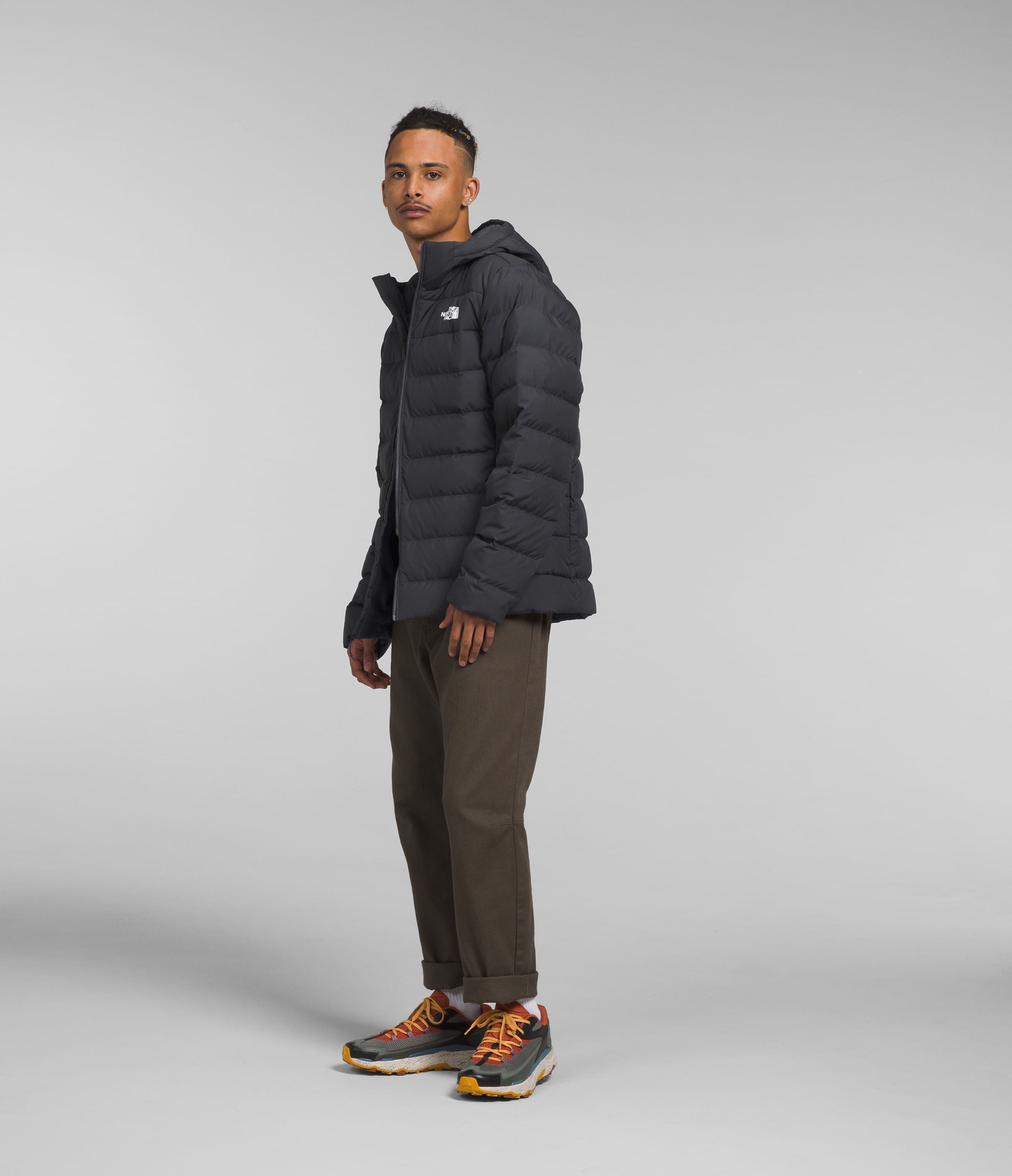 Chaqueta Aconcagua 3 Hoodie Gris Hombre The North Face - imagen 3
