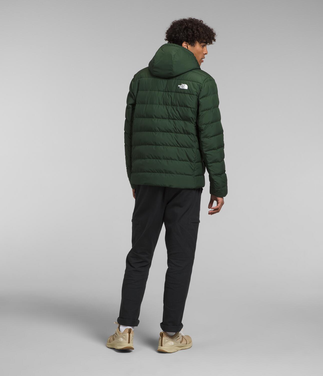 Chaqueta Aconcagua 3 Hoodie Verde Hombre The North Face - imagen 2