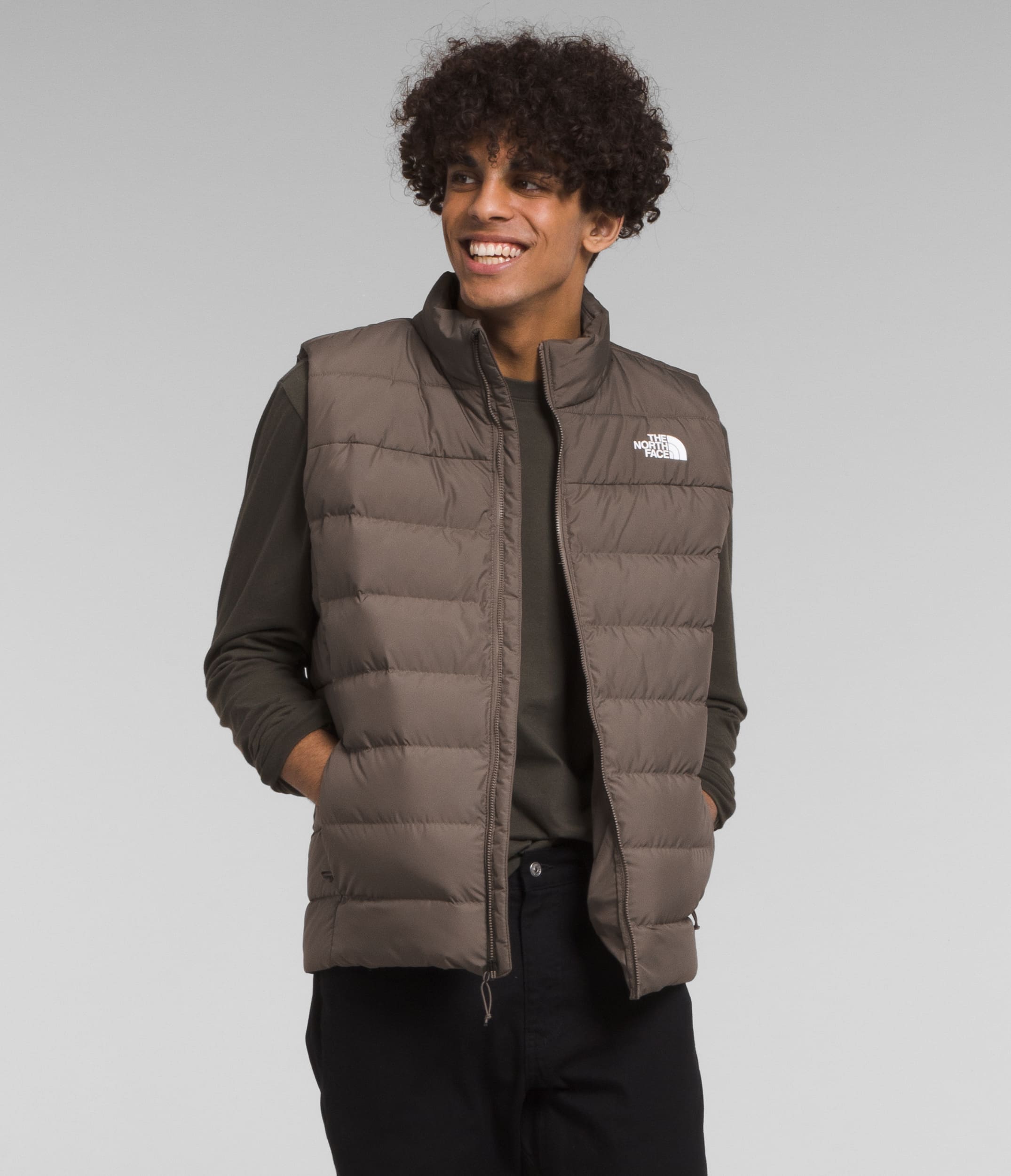 Chaleco Aconcagua 3 Vest Café Hombre The North Face - imagen 1