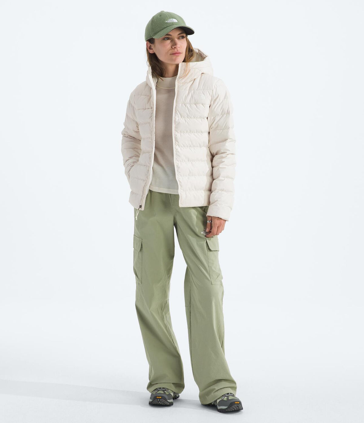Chaqueta Aconcagua 3 Hoodie Blanco Mujer The North Face