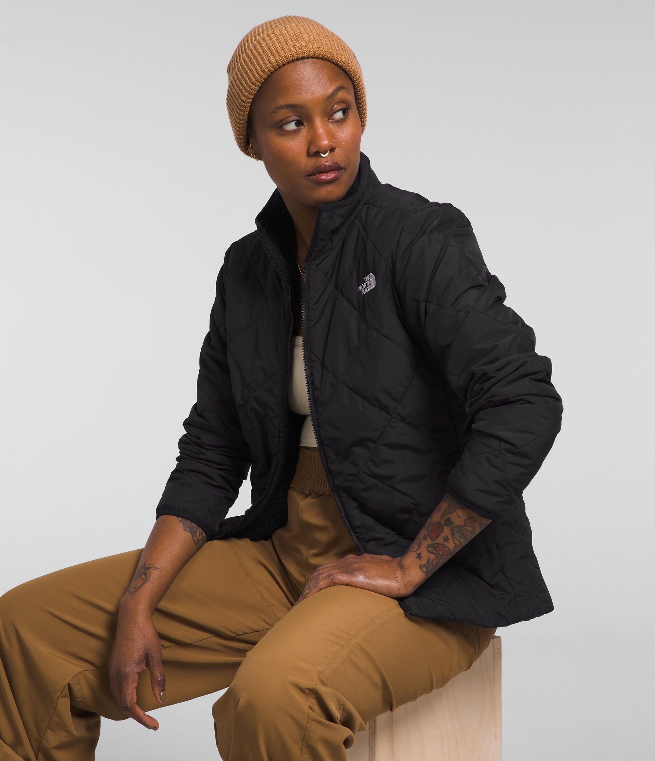 Chaqueta Shady Glade Insulated Jacket Negra Mujer The North Face - imagen 3