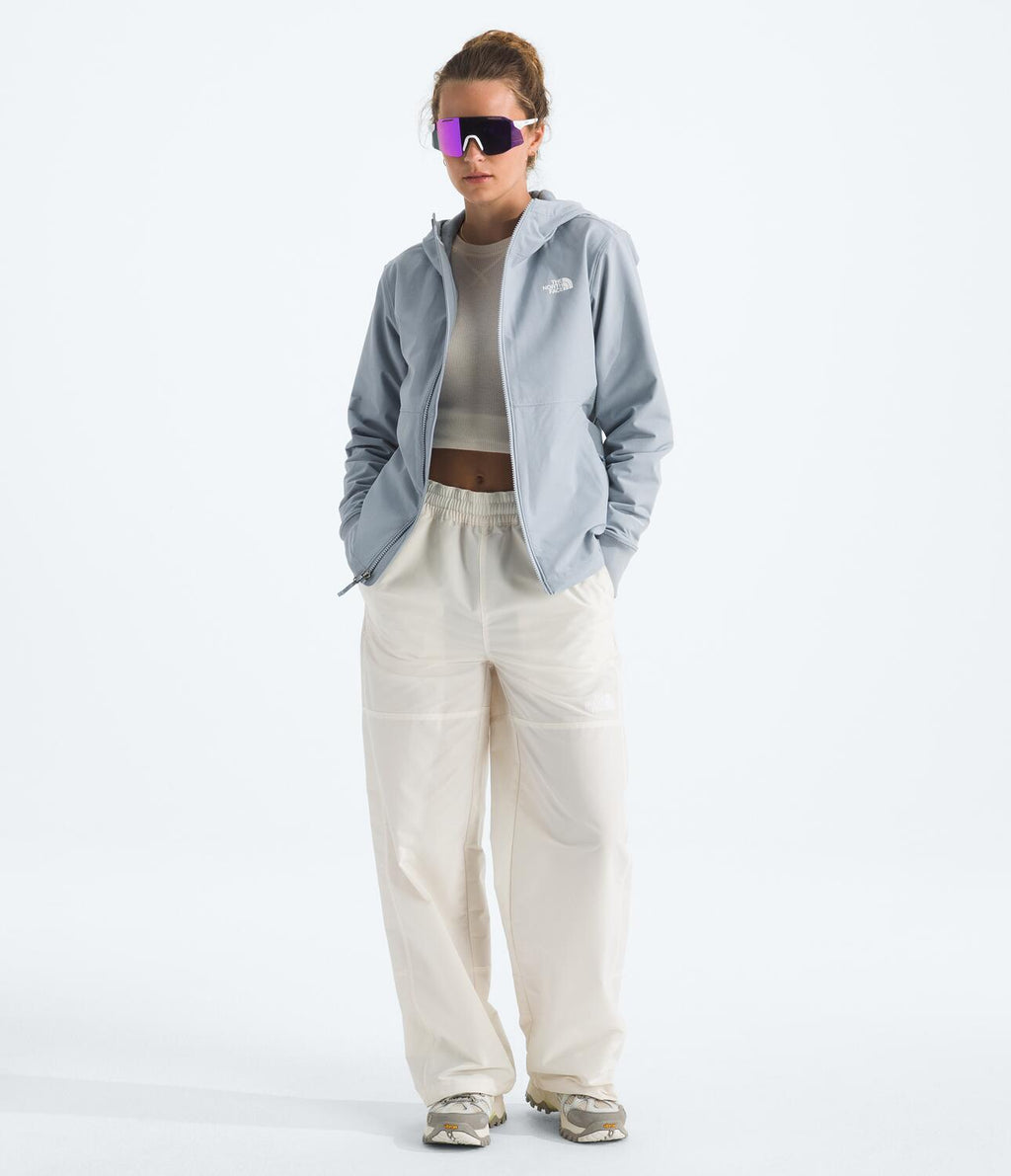 Chaqueta Rompevientos Shelbe Raschel Hoodie Gris Mujer The North Face