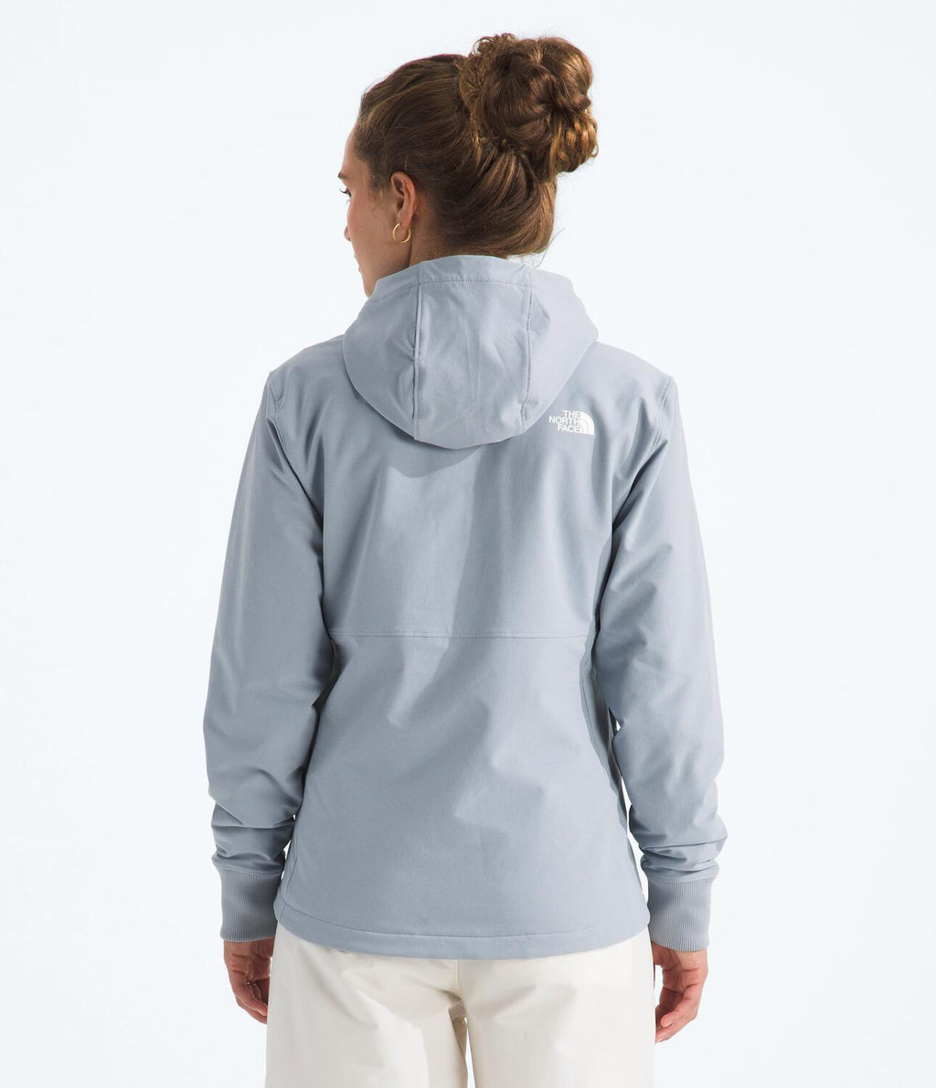 Chaqueta Rompevientos Shelbe Raschel Hoodie Gris Mujer The North Face