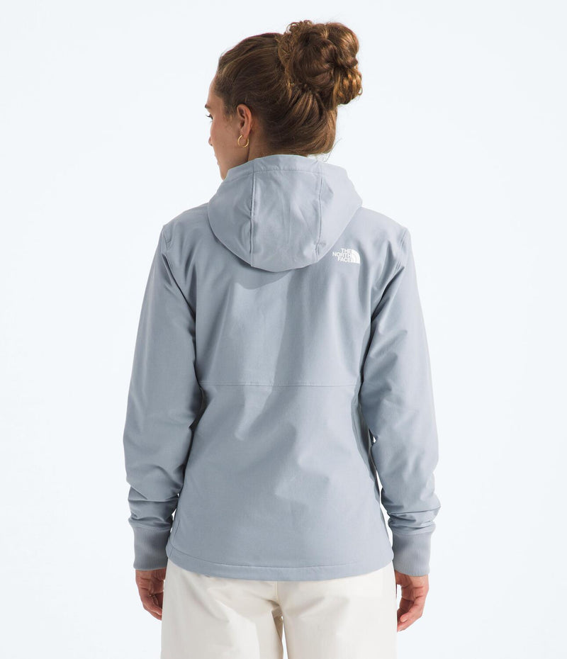 Chaqueta Rompevientos Shelbe Raschel Hoodie Gris Mujer The North Face