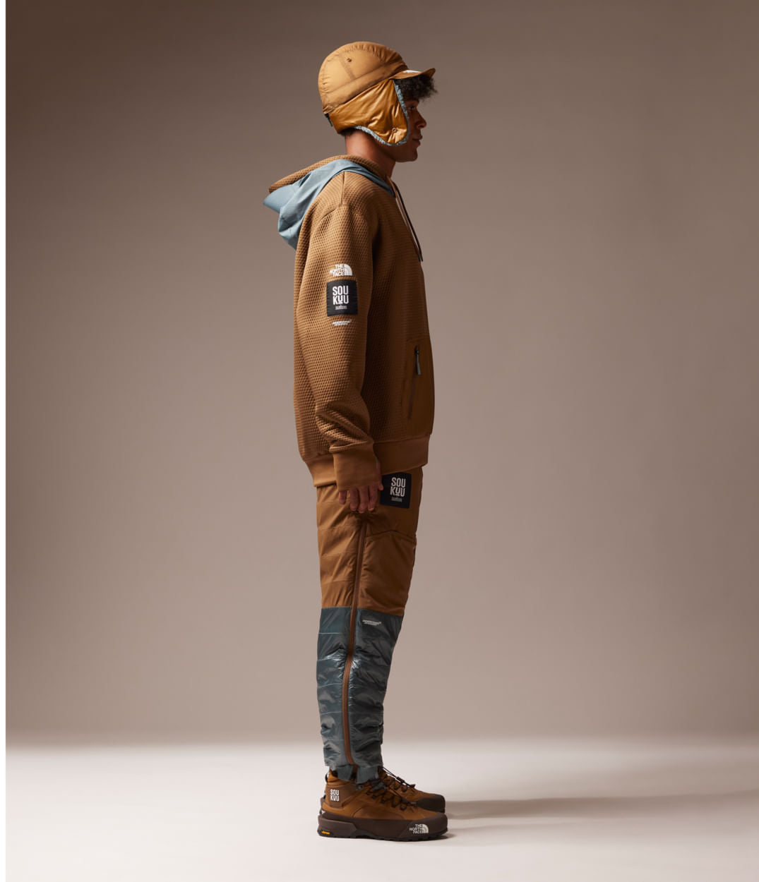 Buzo Tnf X Uc Dtknt Hdy Sepia Brown Café Unisex The North Face - imagen 3
