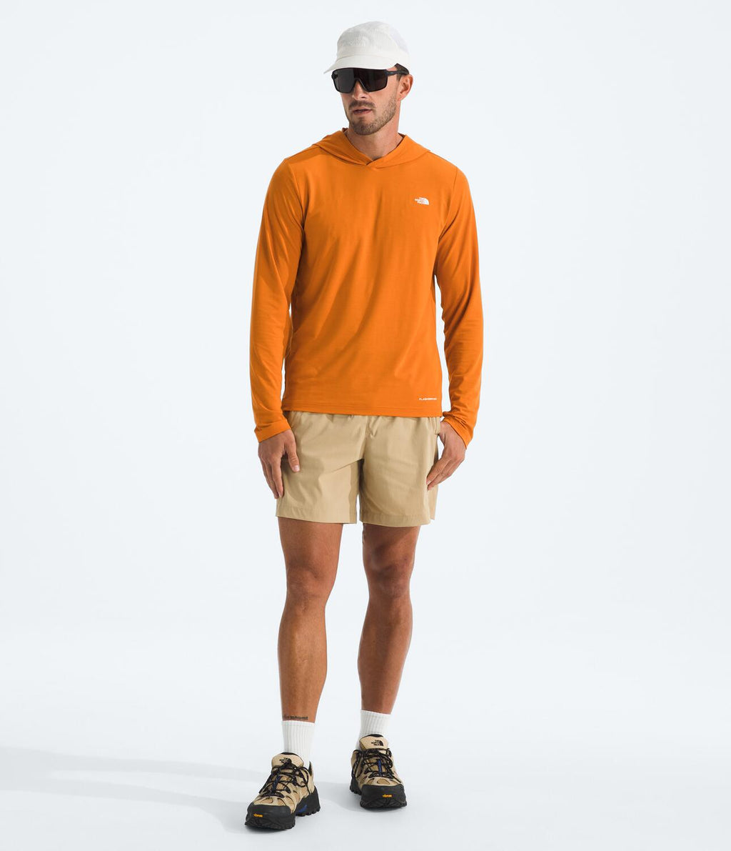 Buzo Adventure Sun Hoodie Naranja Hombre The North Face