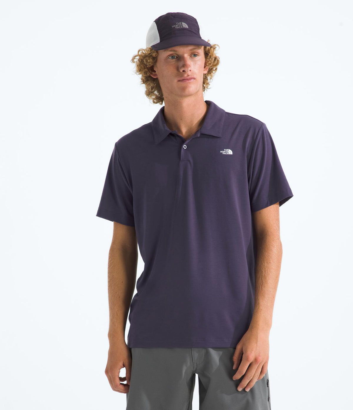 Camiseta Polo Adventure Polo Morado Hombre The North Face