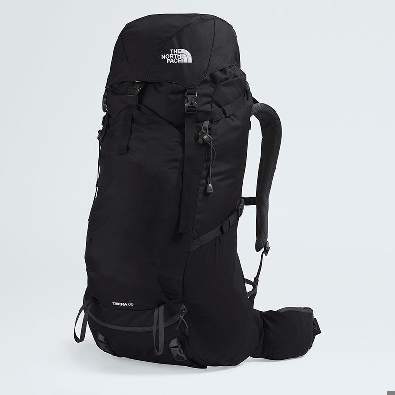 Morral Montañismo Terra 65l Negro y gris The North Face