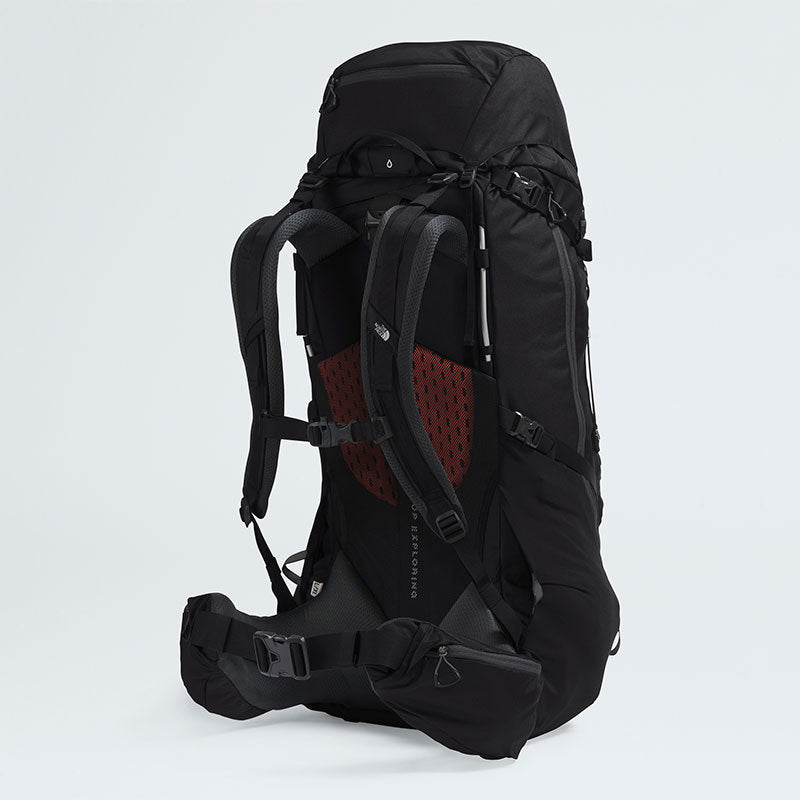 Morral Montañismo Terra 65l Negro y gris The North Face