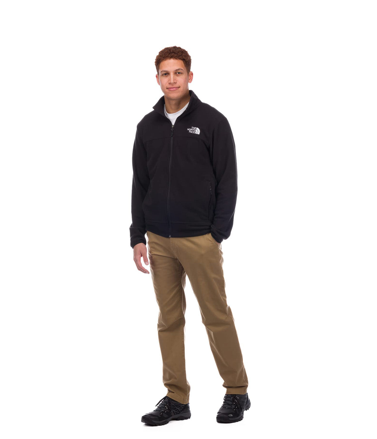 Buzo Polar Anchor Full Zip Hoodie Negro Hombre The North Face