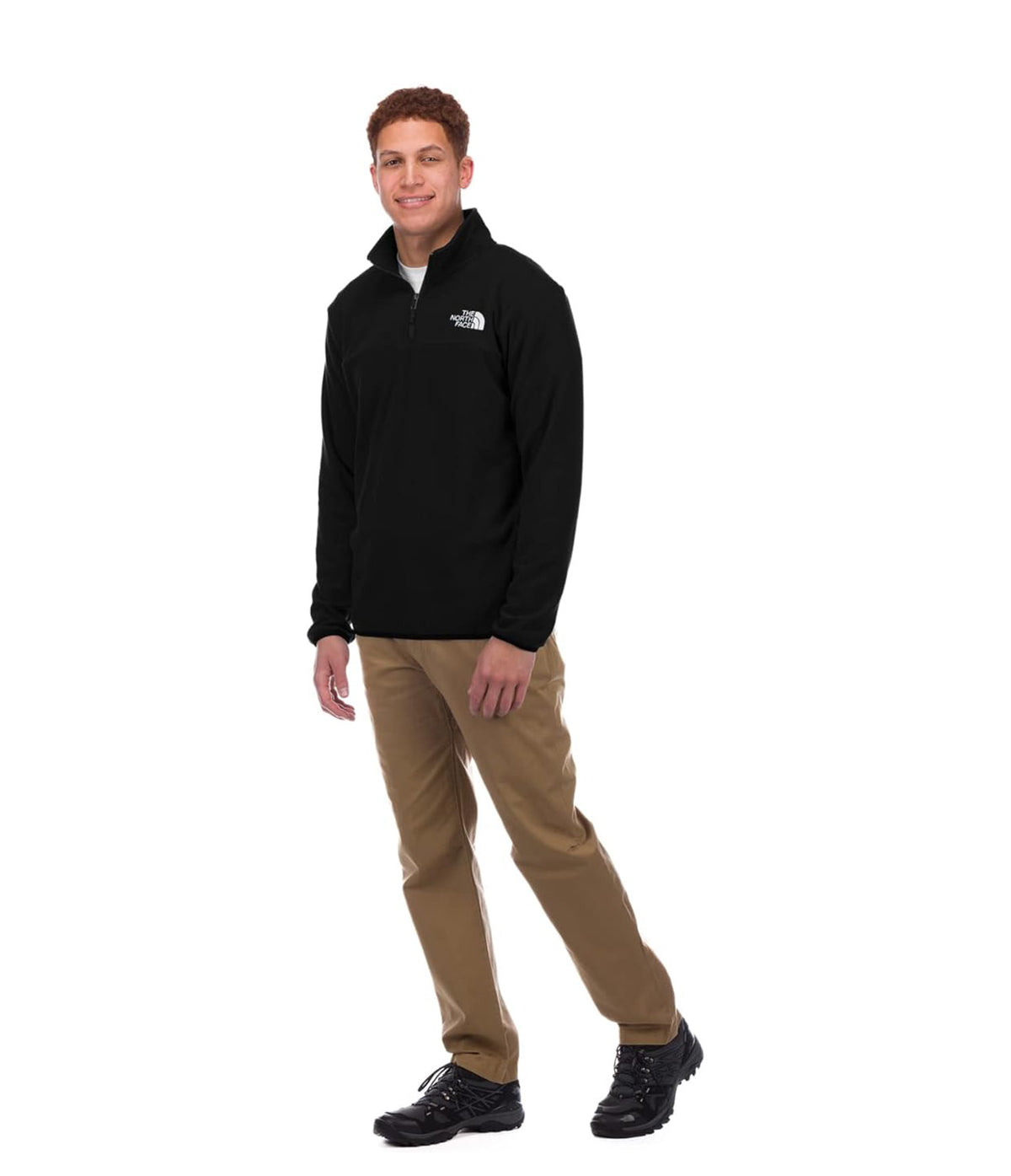 Buzo Polar Anchor 1/4 Zip Negro Hombre The North Face