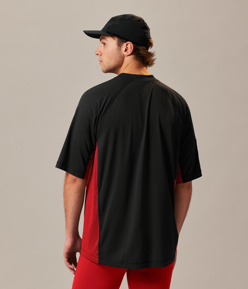 Camiseta Soukuu Tr S/S Tee Negro y Rojo Unisex The North Face - imagen 2